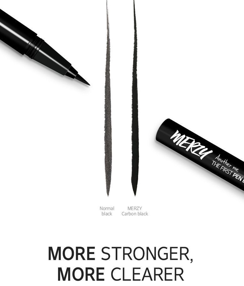MERZY - De eerste pen eyeliner - 3 kleuren