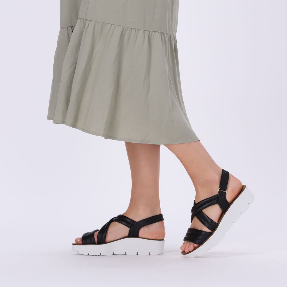PAUL GREEN zwarte paul green sandalen 7795
