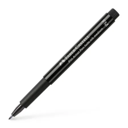 Faber-Castell Tuschestift Pitt Artist Pen Fude M Farbe 199 schwarz