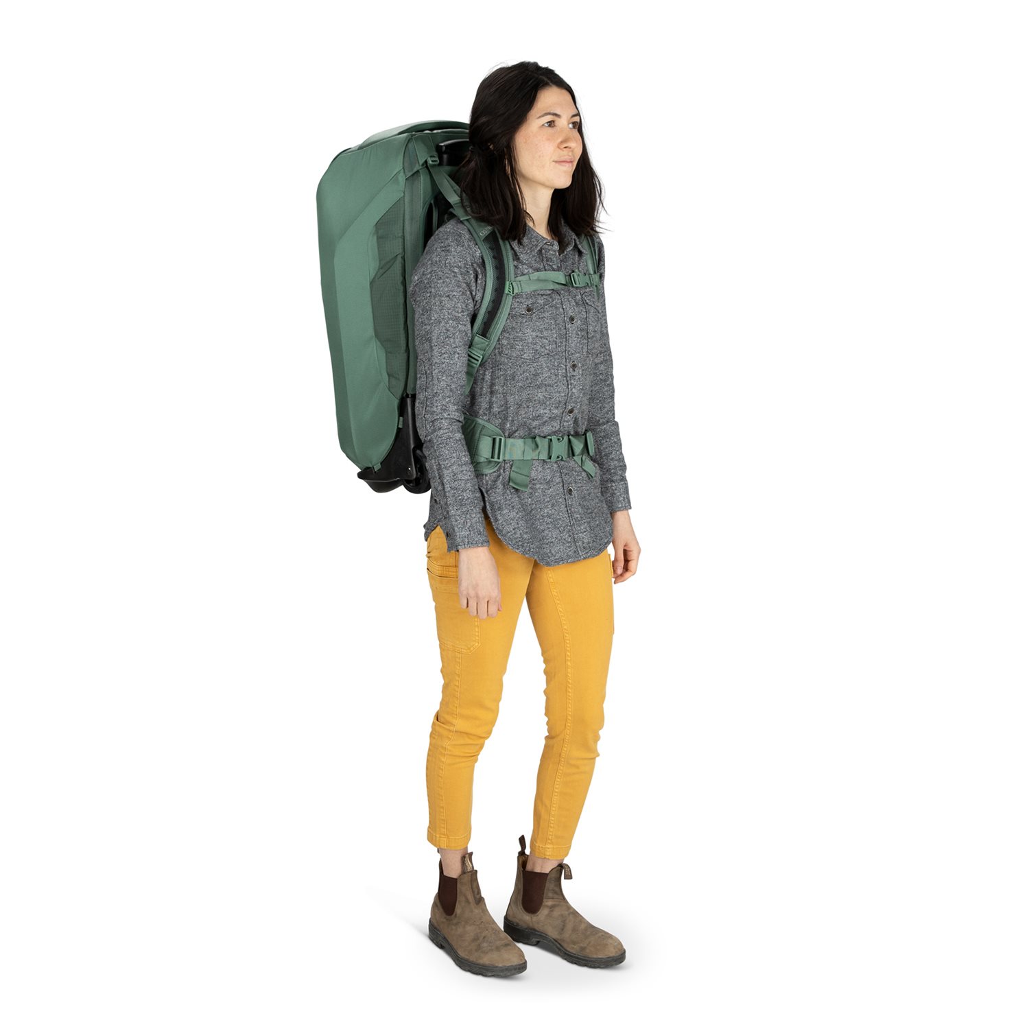 Osprey Sojourn Wheeled Travel Pack 60L koseret green
