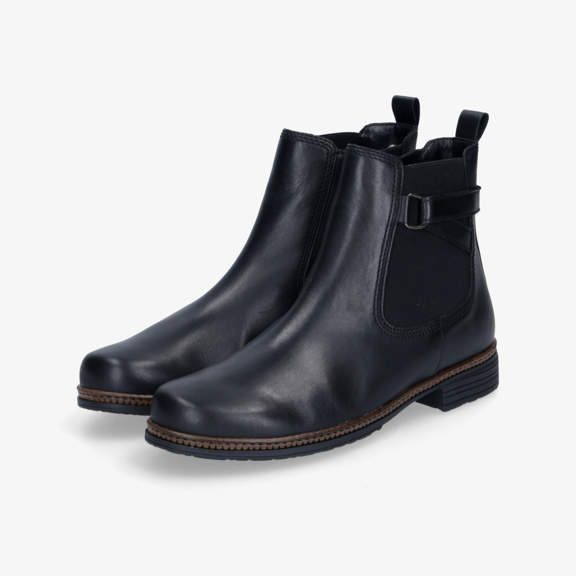 Gabor Damen Chelsea Boots schwarz