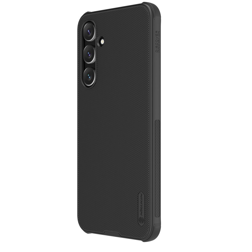 Samsung Galaxy A55 Hardcase Schutzhülle Grip Design MagSafe-Modul - Schwarz