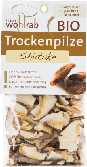 Gedroogde shiitake
