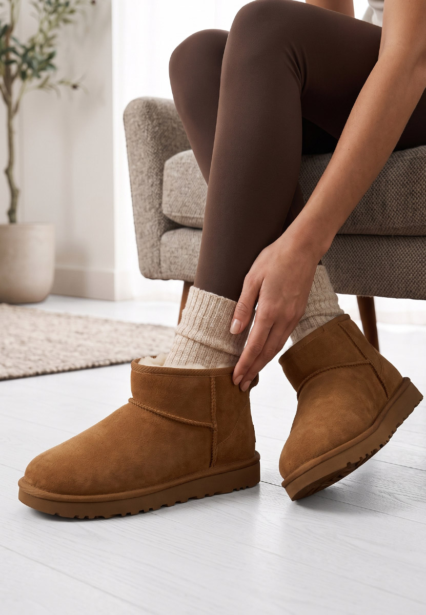 Bottines femme en cuir chameau Annisia