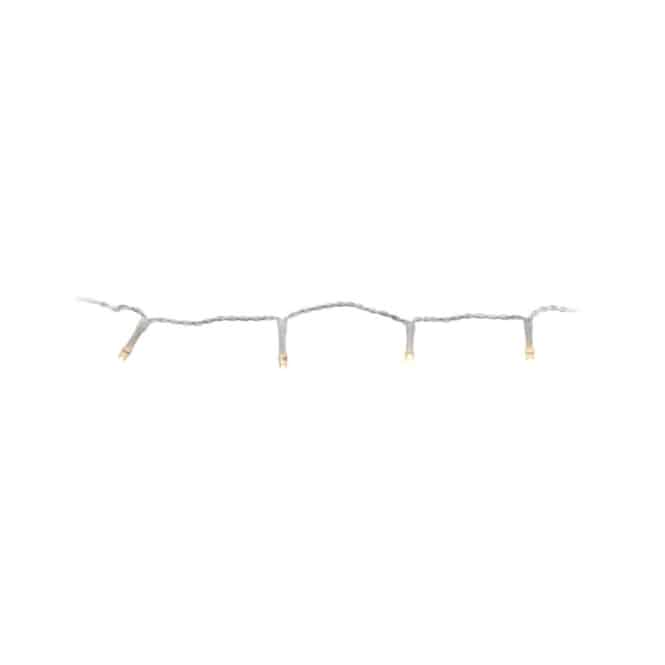 120er LED-Lichterkette - ca. 9 m - Kabel: weiß