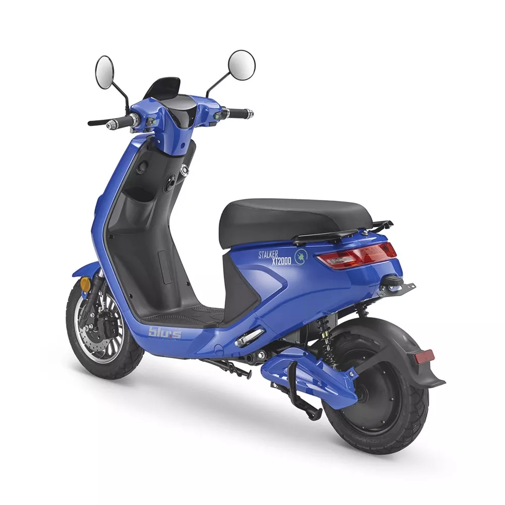 blu:s XT2000 Elektroroller Blau 45km/h