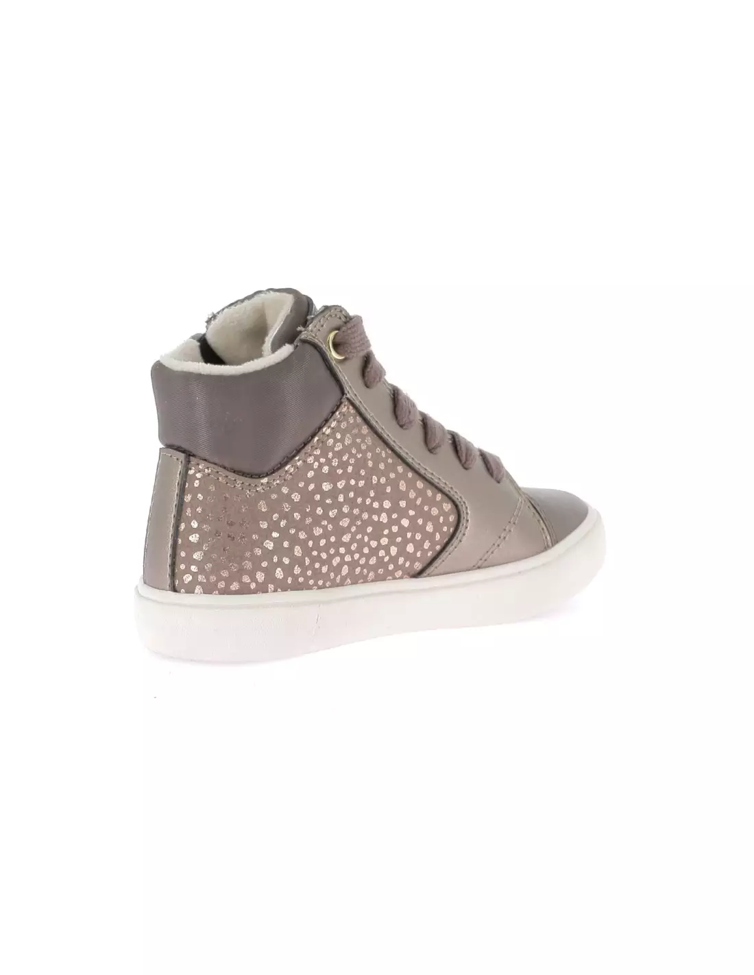 GEOX GISLI - Baskets Smokegreygold