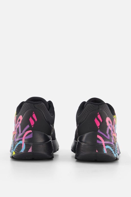 Skechers Uno Lite Sneakers zwart Synthetisch