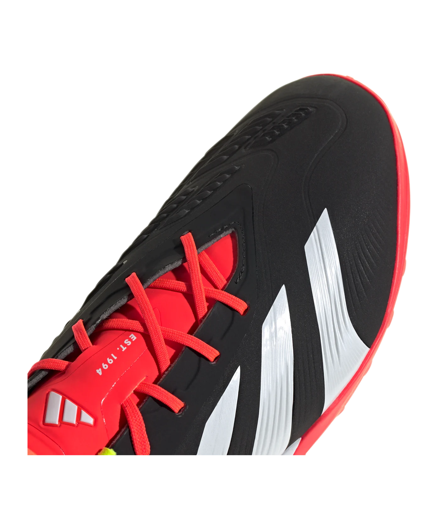 adidas Predator Elite TF Solar Energy Schwarz Weiss Rot