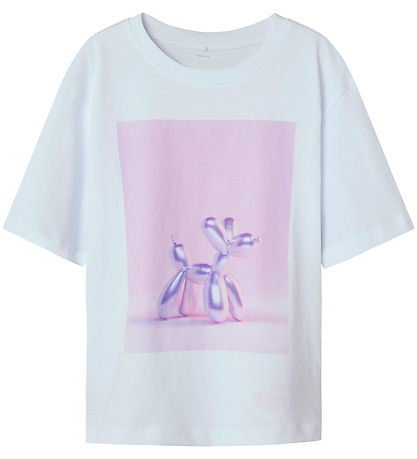 Name It T-Shirt - NkfVotea - Bright White