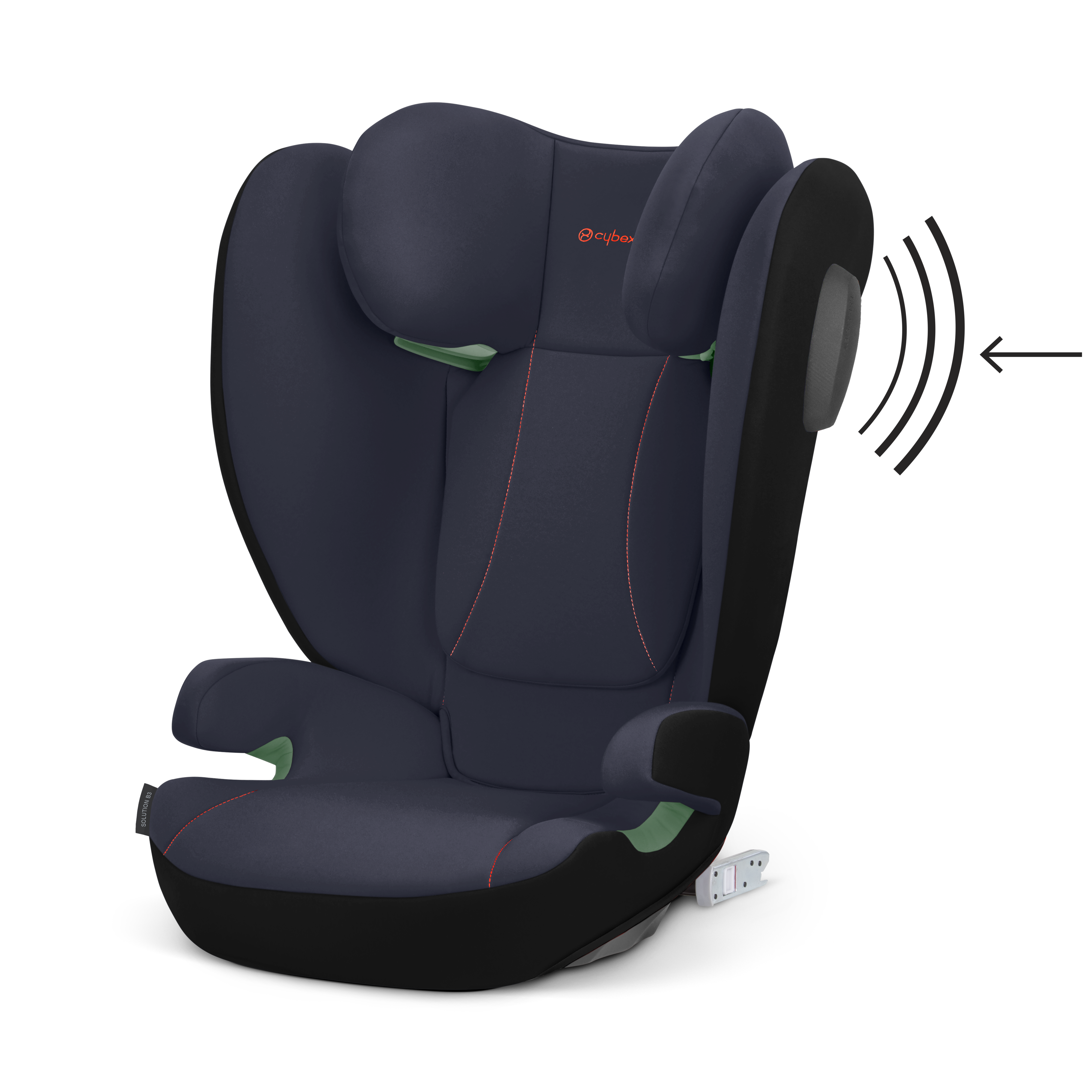 cybex Silver Kindersitz Solution B3 I-Fix Bay Blue