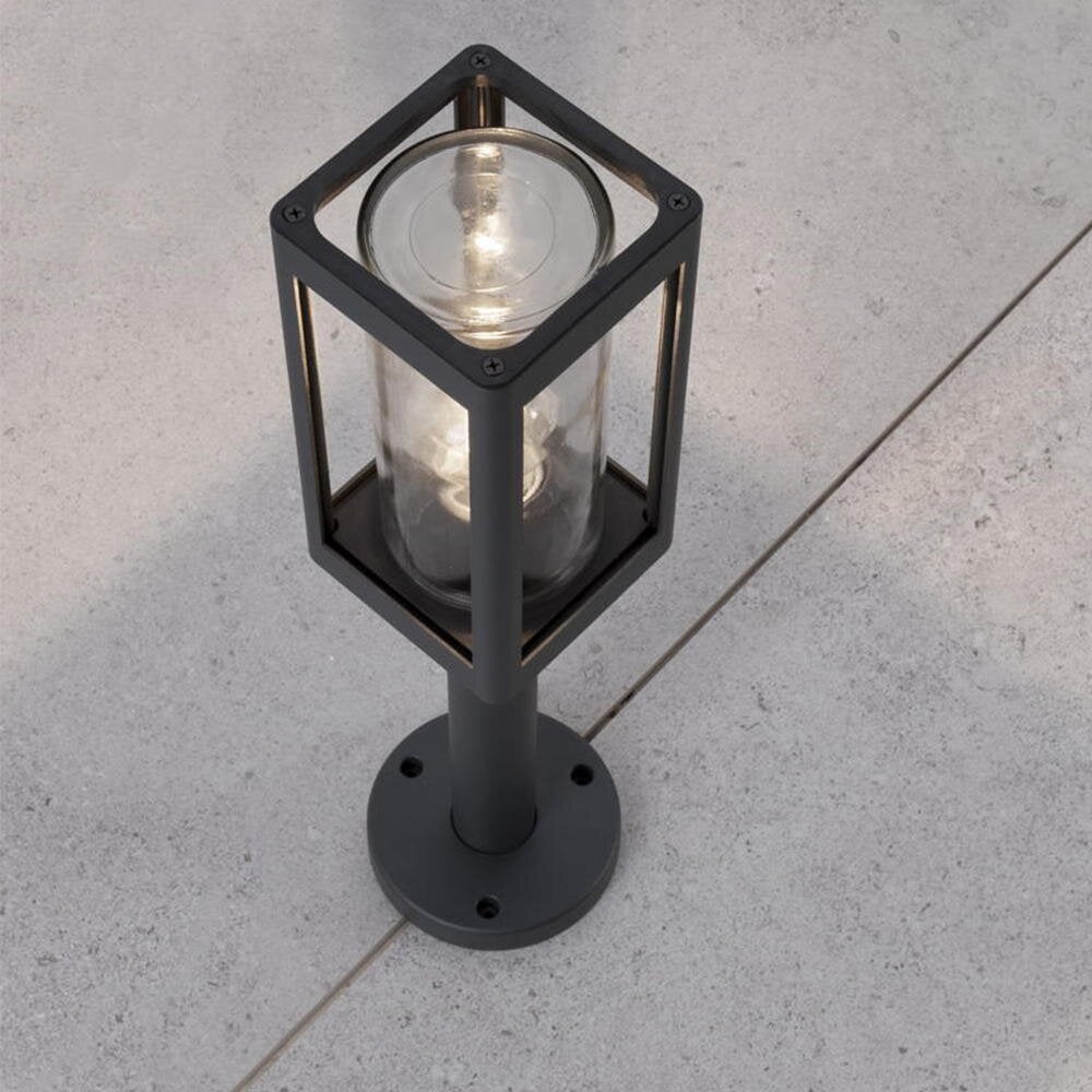 Figo tuinpadverlichting in donkergrijs E27 IP54