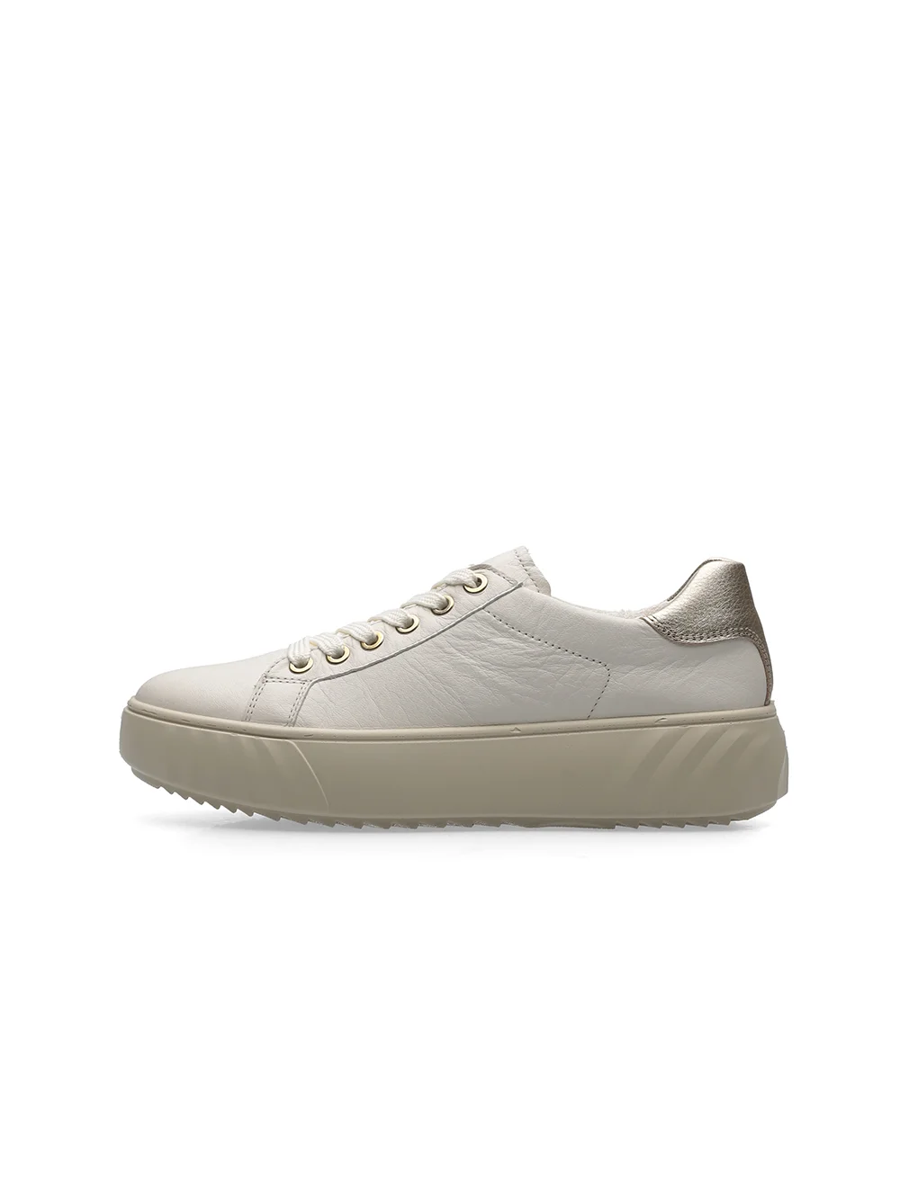 Sneaker Monaco cream platin