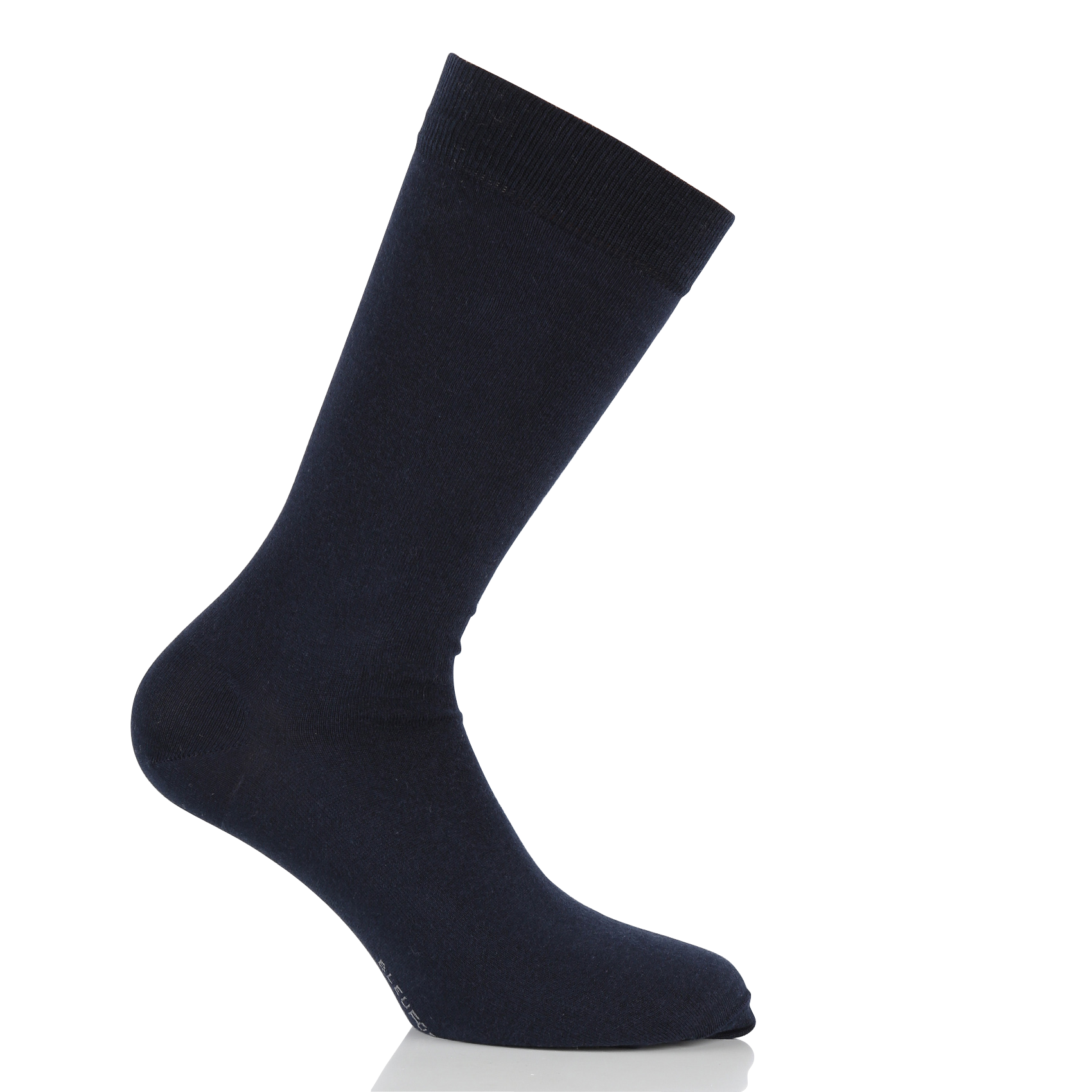 Chaussettes mi-hautes en coton mélangé | Bleu