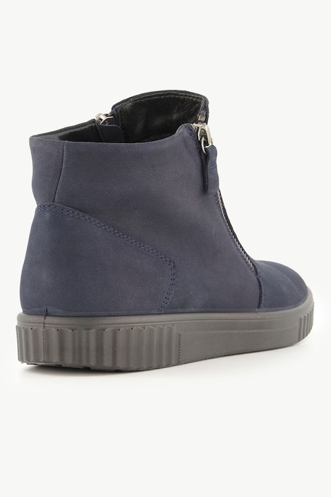 Jomos Leder-Sneaker, Nappaleder, Zipper, Weite H
