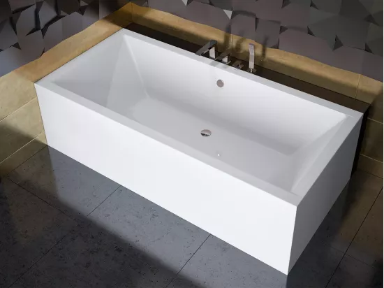 Baignoire QUADRO 170-175-180-190 cm - Dimensions: 190cm