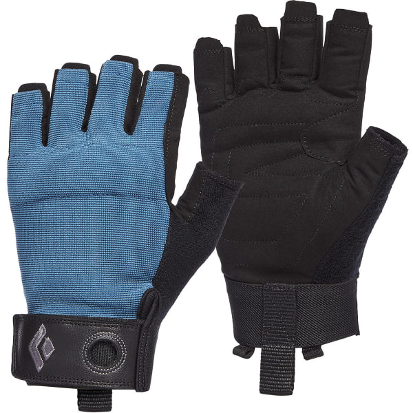 Gants via ferrata BLACK DIAMOND CRAG HALF-FINGER GLOVES ASTRAL BLUE