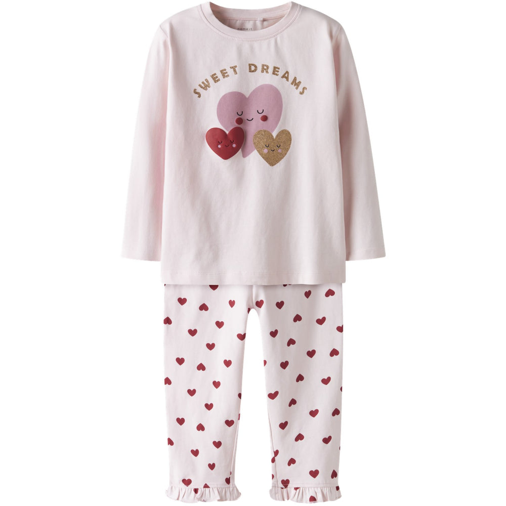 Køb Name It Mauve Morn Nmfragna Night Set Box