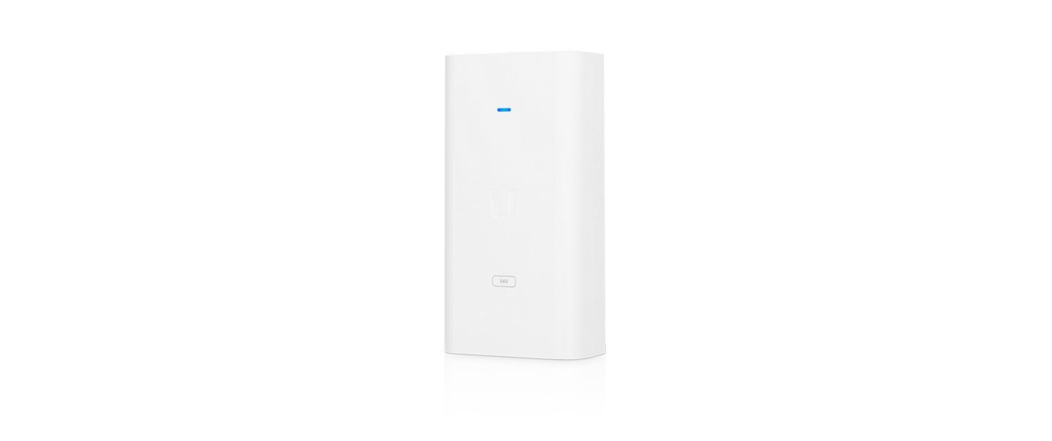 PoE Injector POE-54V-80WUbiquiti PoE-Adapter bieten eine Vielzahl von Funktionen zum Schutz Ihrer PoE-Geräte