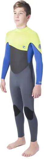 Rip Curl Omega 4mm Back Zip Børn Våddragt