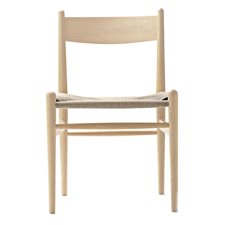 Carl Hansen - CH36 Chair, Eiche geseift / Naturgeflecht