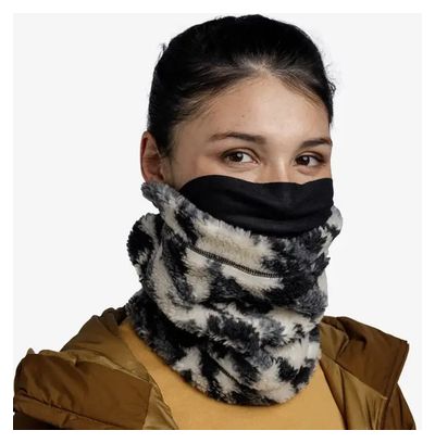 Tour de Cou Femme Buff Solid Ice Noir/Blanc