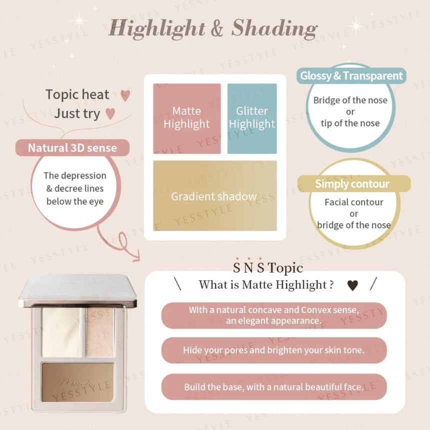 MilleFee - Perfect Contour Palette