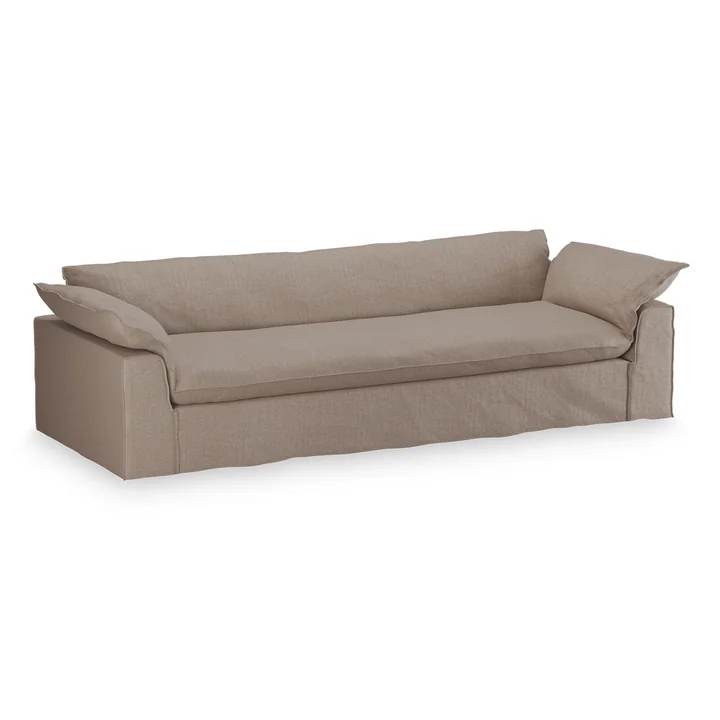 HKliving - Nomad Sofa, 4-Sitzer, Pure / earth