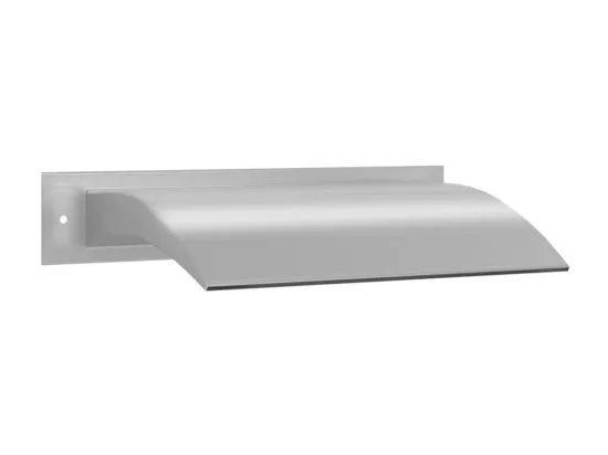 Fontaine de piscine Argenté 45x9x26 Acier inoxydable
