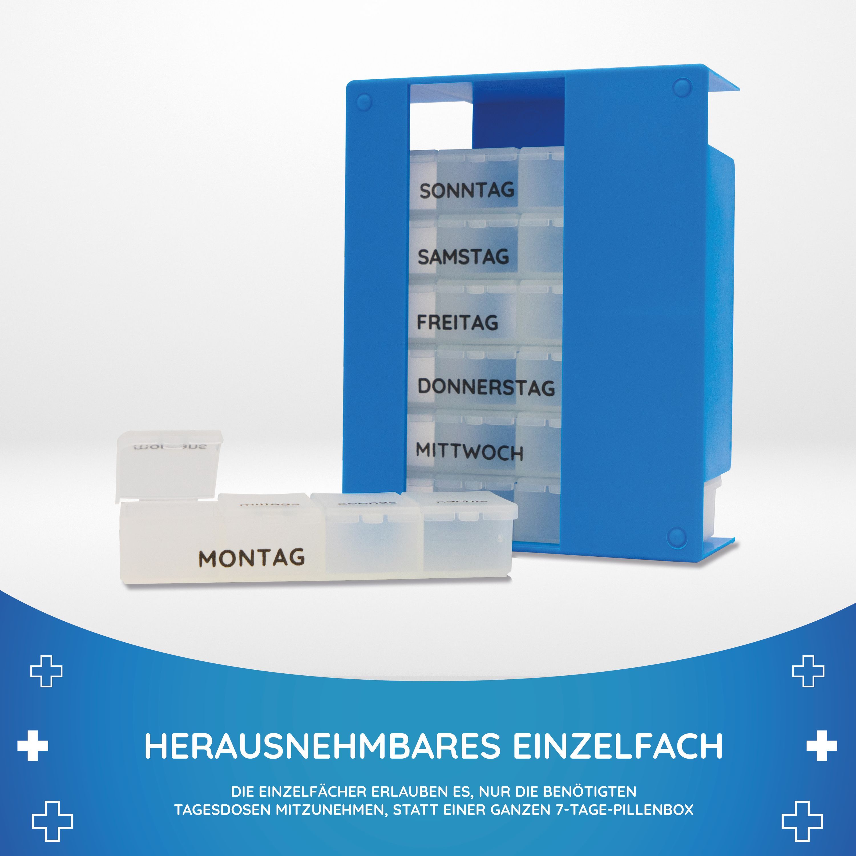 FLEXEO Medikamentendosierer für 7 Tage