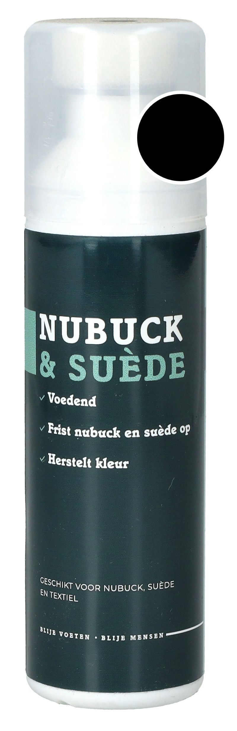 Nubuck, Suède & Textiel Zwart Lotion