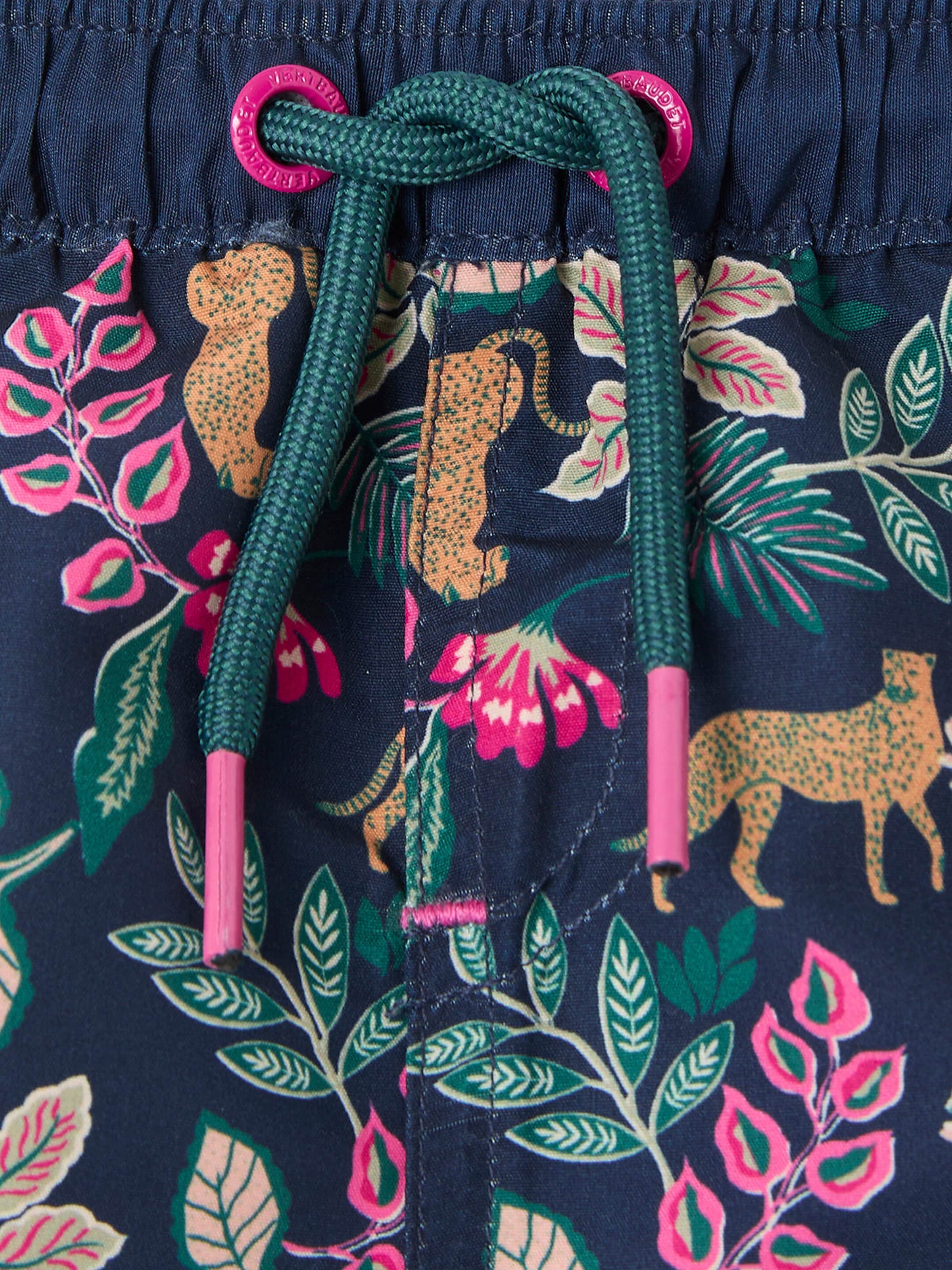 Vertbaudet Capsule Bademode TROPEN: Jungen Baby Badehose tinte