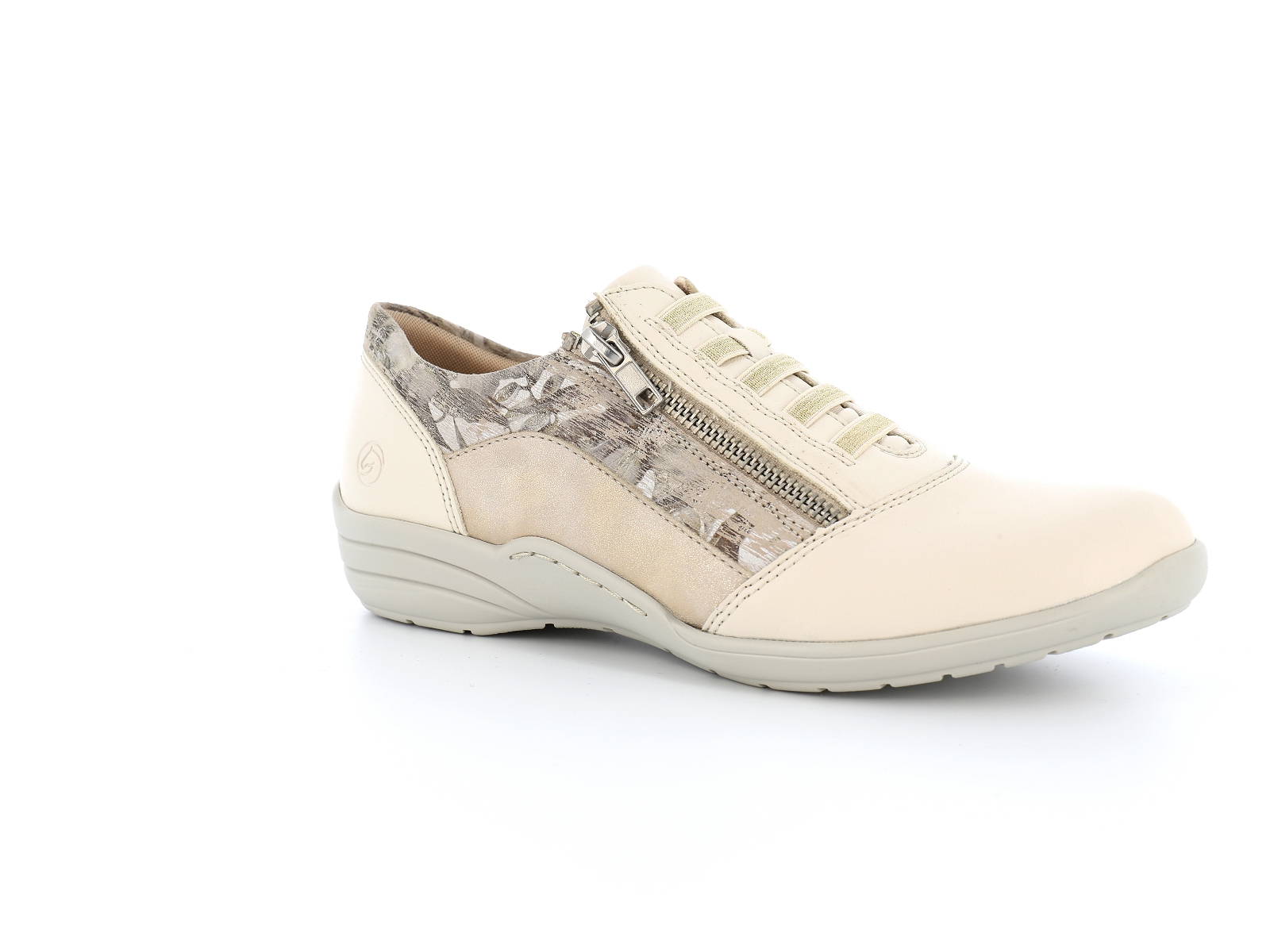 Remonte-R7679 Cuir Beige Or