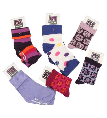 Melton - 1 Paar - Gemischt Socken - 1 Paar - Gemischt - Mädchen