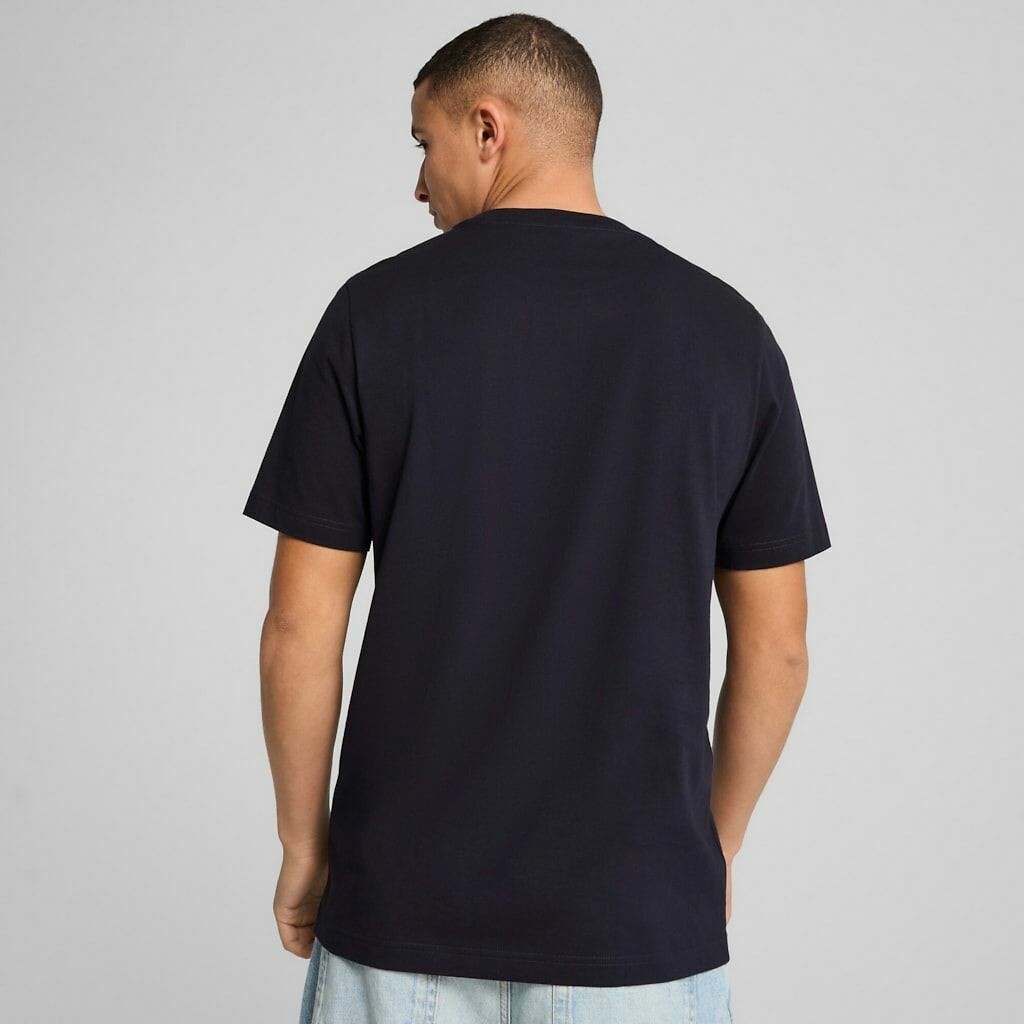 PUMA<br>Camiseta de manga curta, Essentiel, logo pequeno