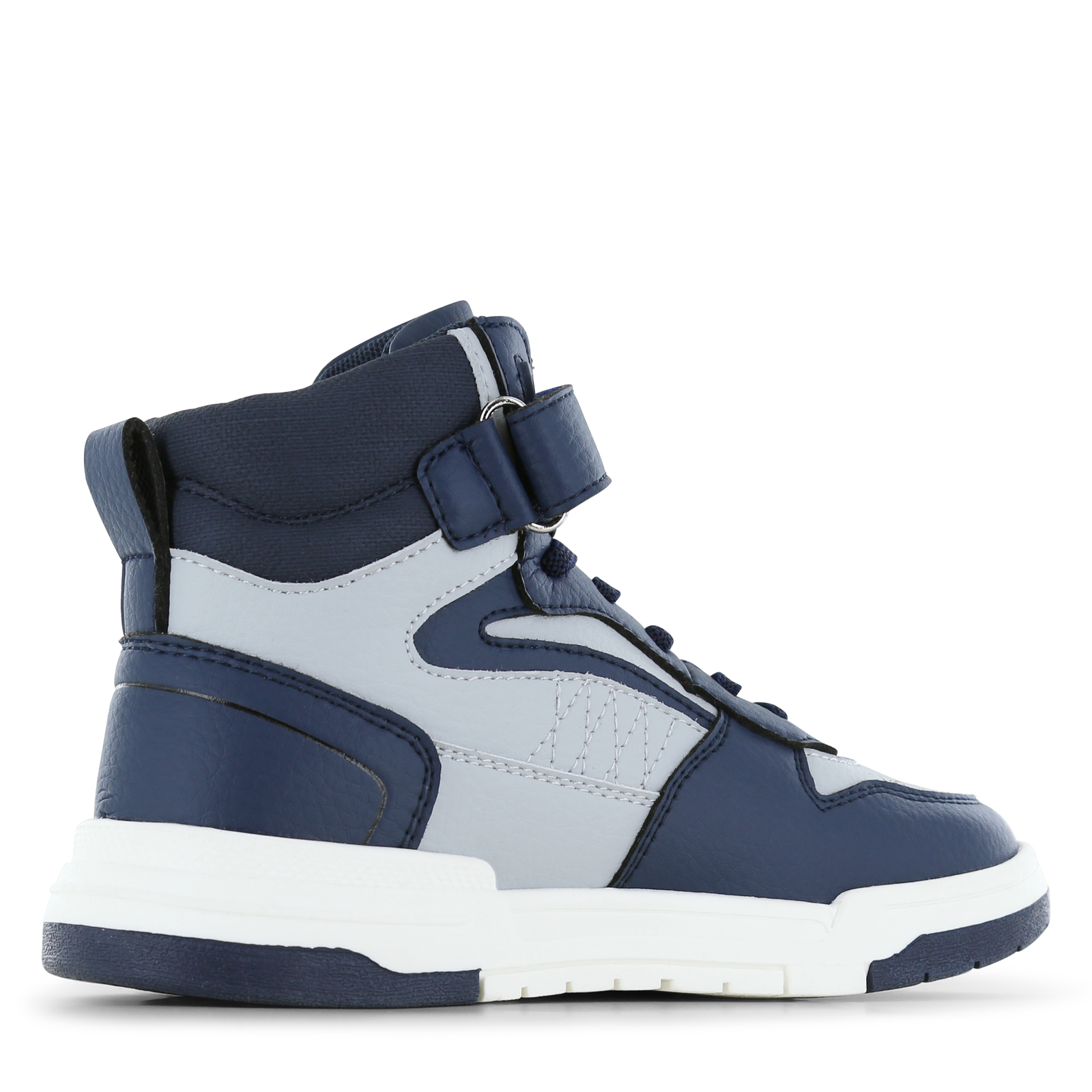 Shoesme blauw met grijze basket sneaker Microleer | Sale