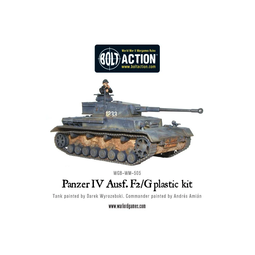 Bolt Action - German Panzer IV Ausf. F1/G/H Medium Tank