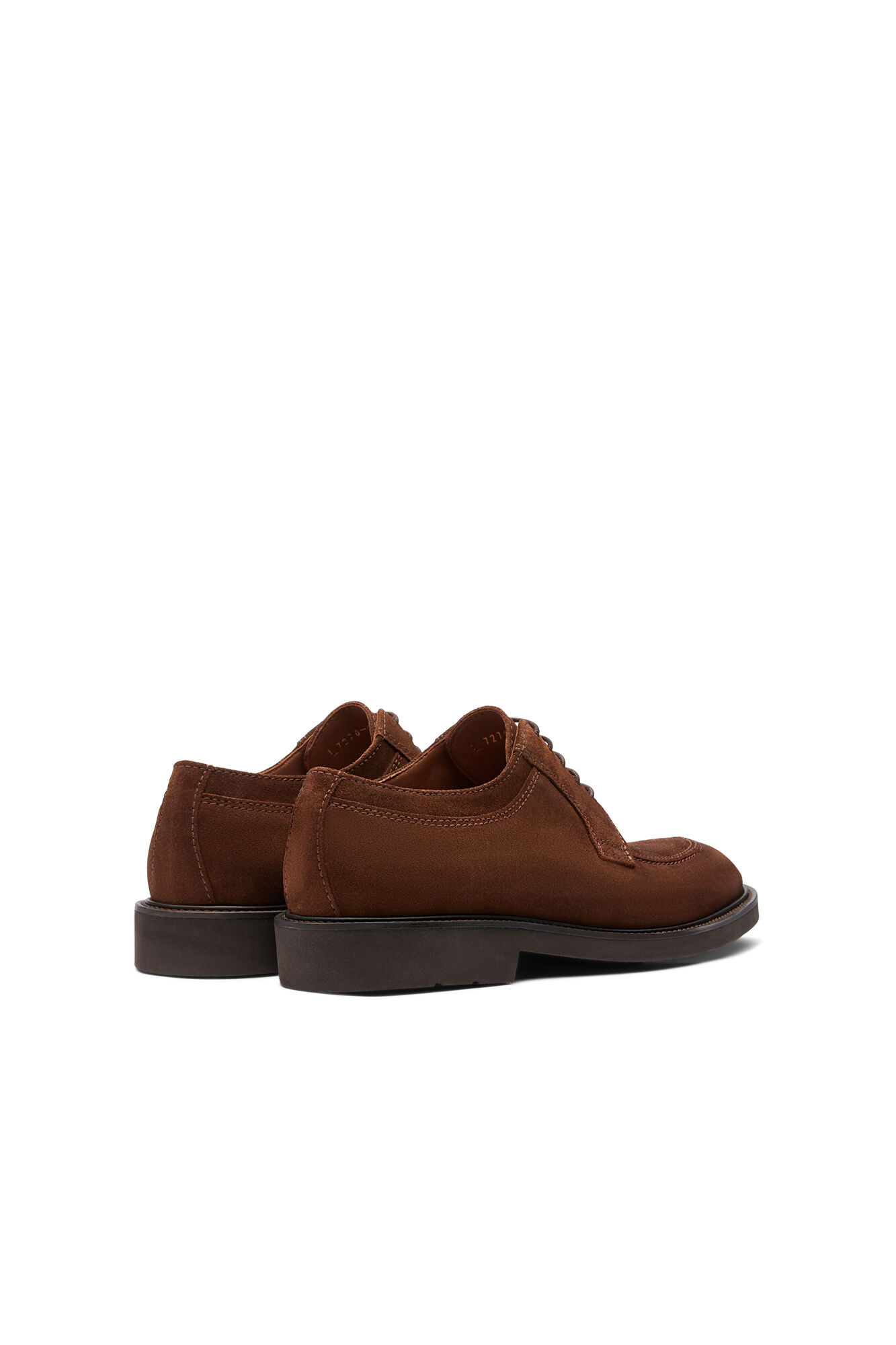 LOTTUSSE Mocassim Derbys em Marrom - Marrom