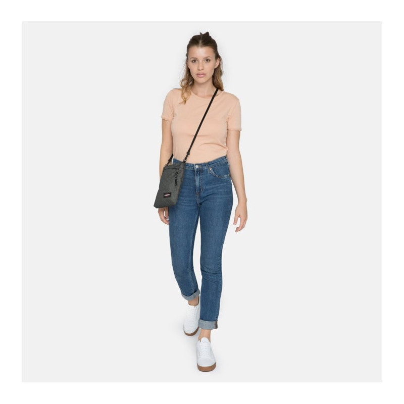 Sac bandoulière Lux 23 cm Black denim