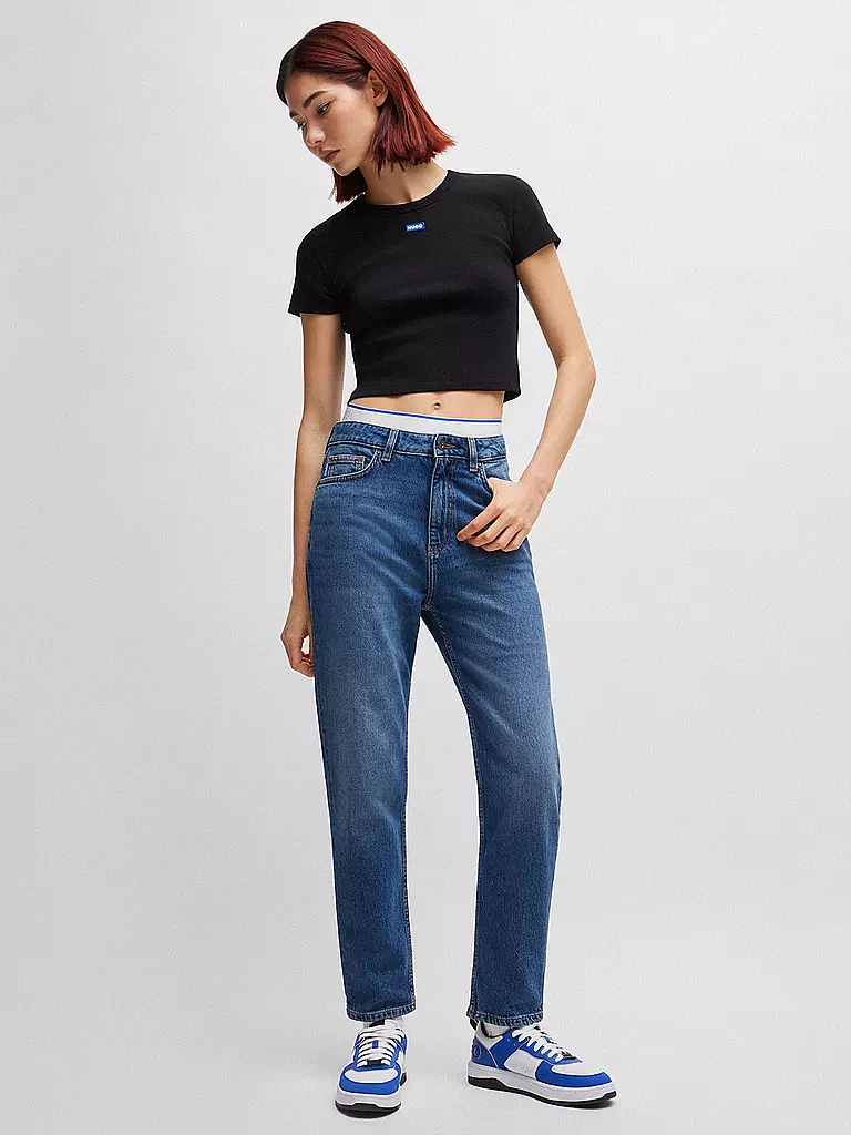 HUGO Jeans MOM NOE_B blau