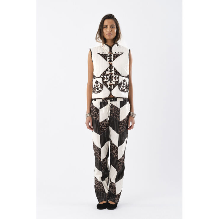 Lollys Laundry CairoLL Vest Dark mokka