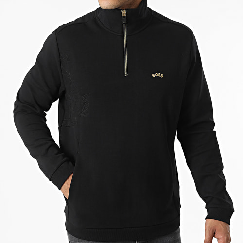 Sweat Col Zippé 50477123 Noir