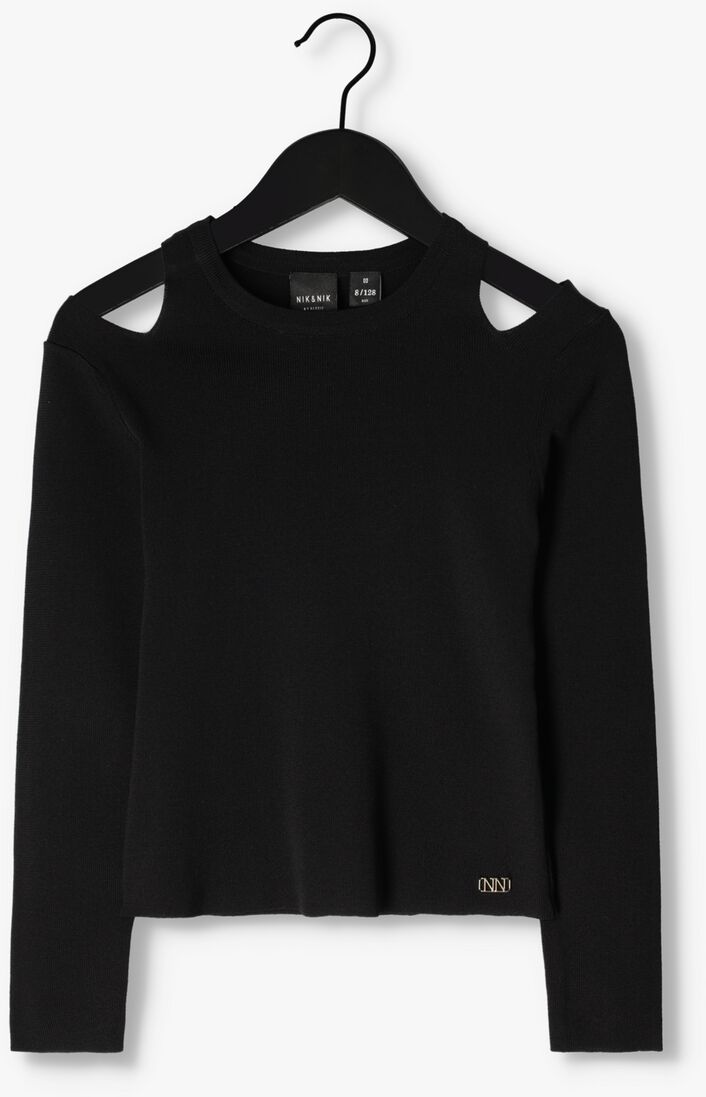 NIK & NIK zwarte nik & nik trui ginny pullover