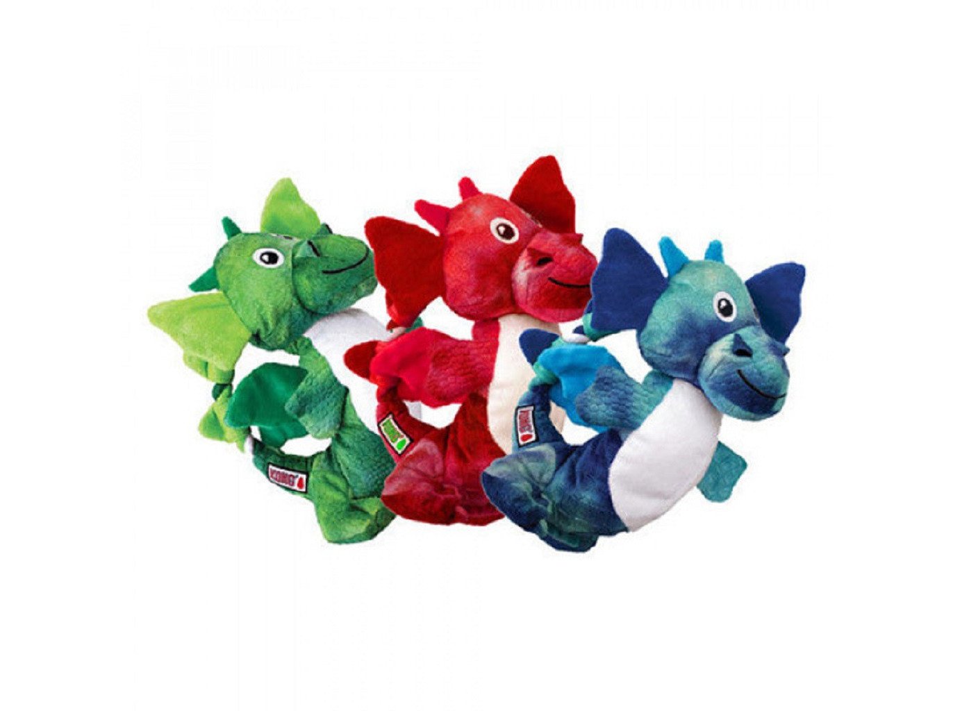 BRINQUEDO PARA CÃO KONG KNOTS DRAGÃO TAMANHO M/L CORES SORTIDAS