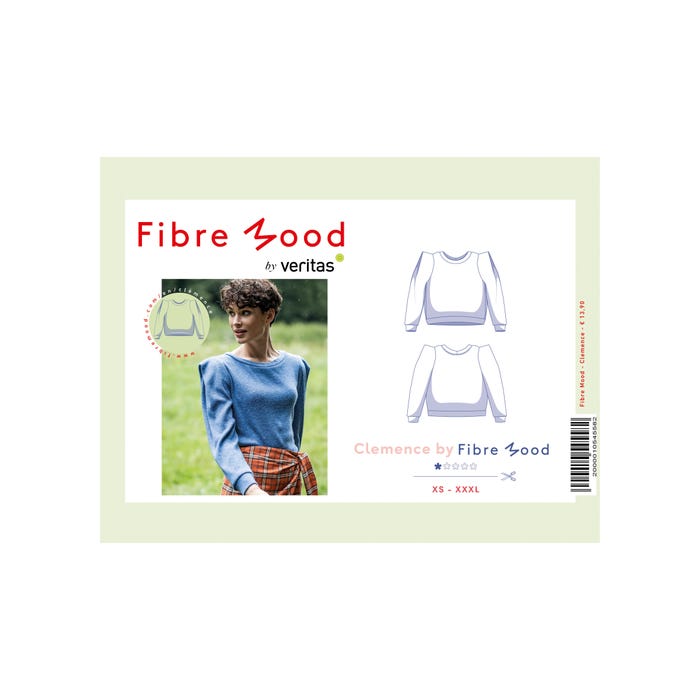 Naaipatroon Clemence trui - Fibre Mood