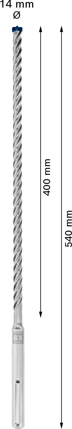 Bosch 2608900208 EXPERT Hamerboor SDS Max-8X - 14x400x540mm