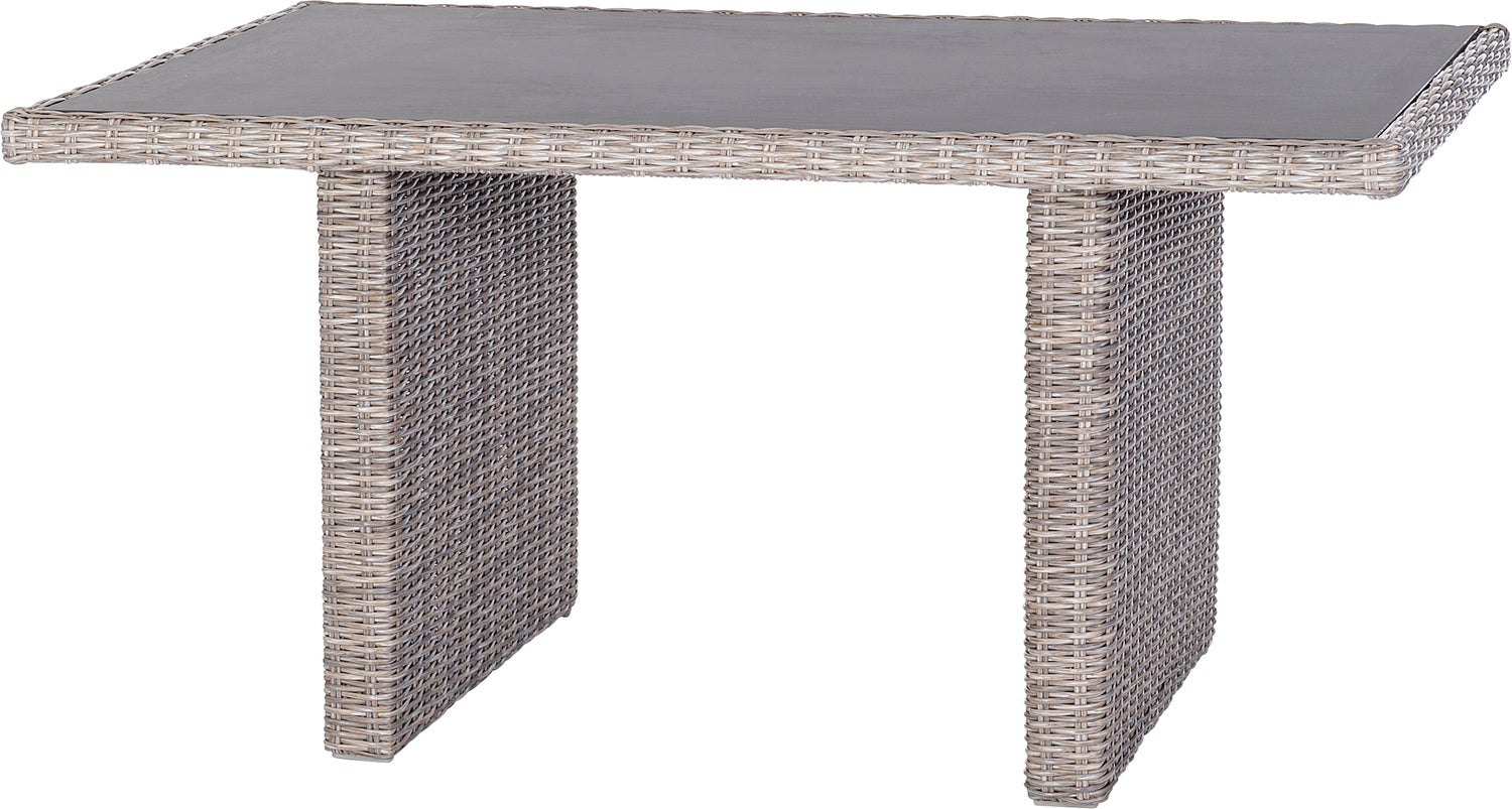 Intratuin eettafel Sanur bruin 140 x 82 x 70 cm