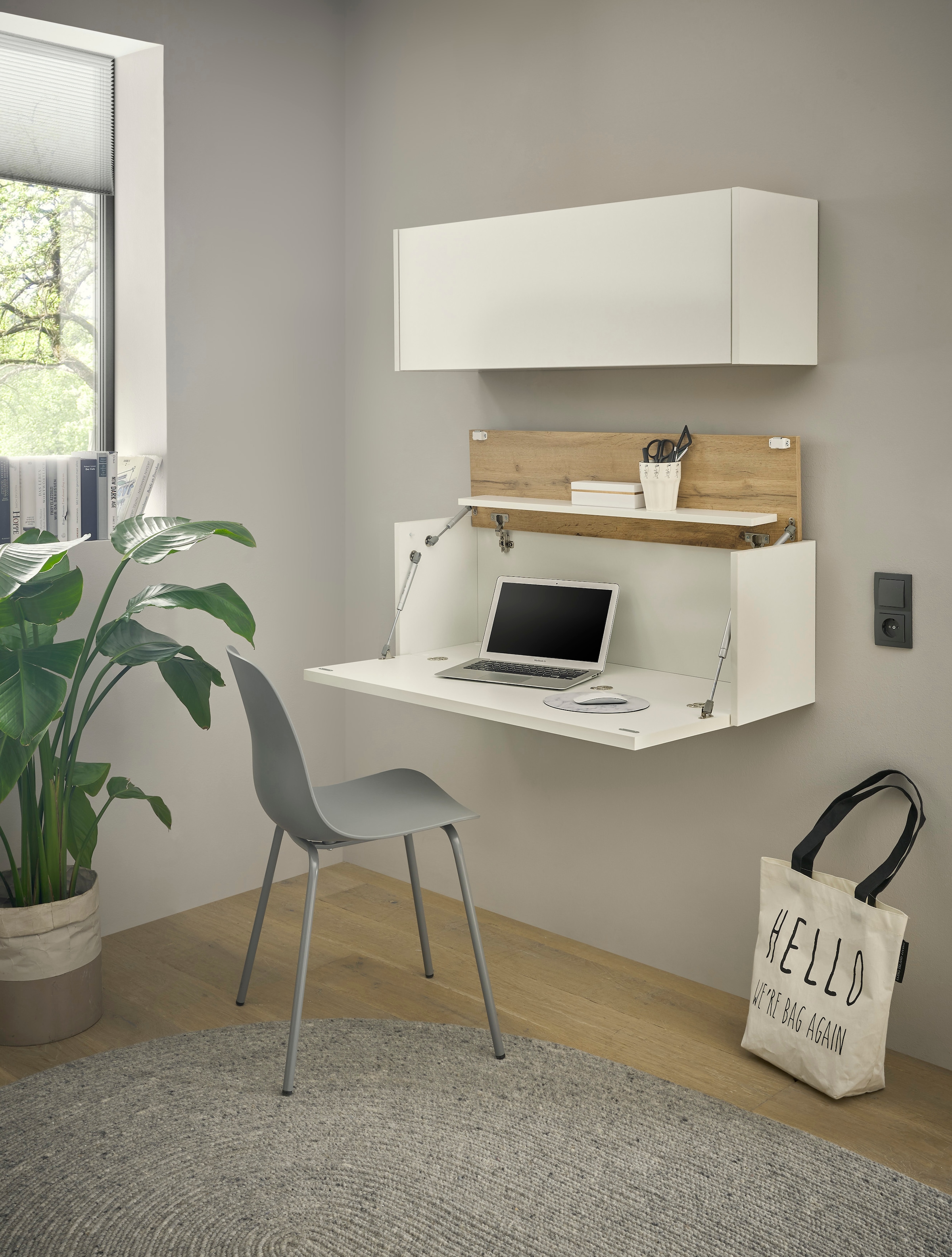 INOSIGN Büromöbel-Set »CiTY/GiRON« Set, 2 Stk. tlg. Wandsekretär, Home Office
