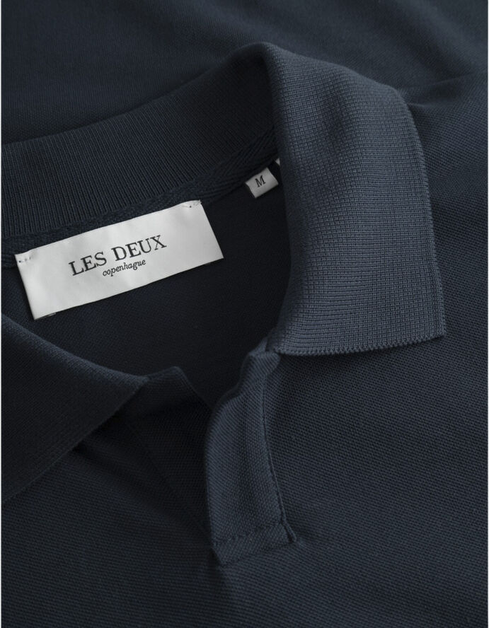 Les Deux Pique Polo Dark navy