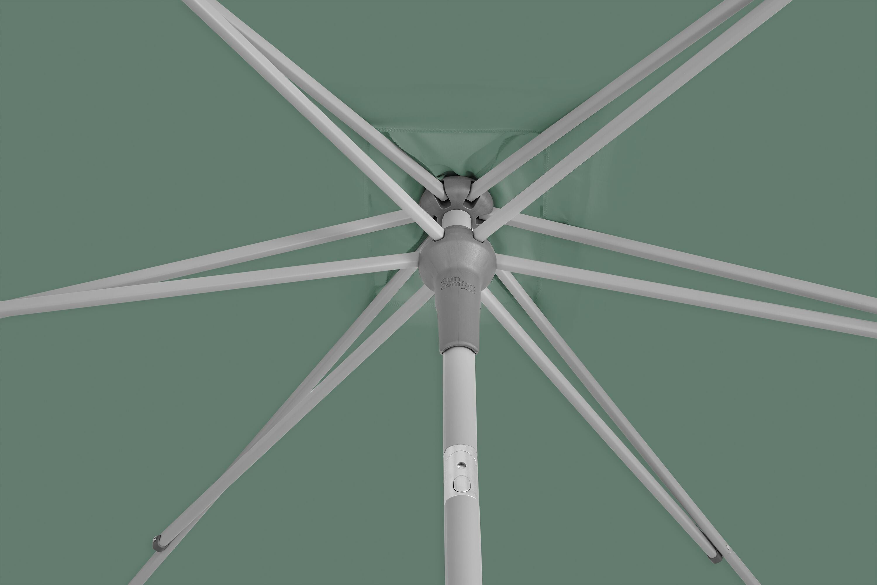 Suncomfort by Glatz POP UP Sonnenschirm - Grün / H: 200.0 cm